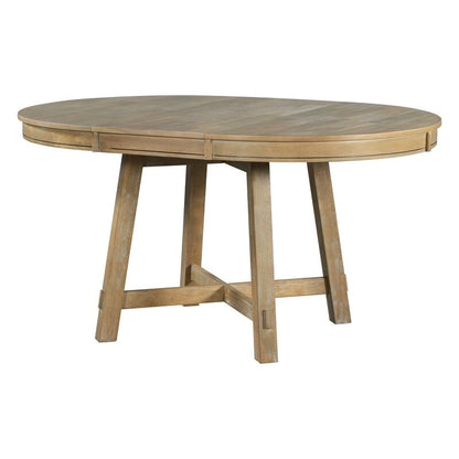 Modern Solid Wood Engineered Wood Table Extendable