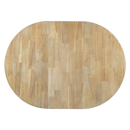 Modern Solid Wood Engineered Wood Table Extendable