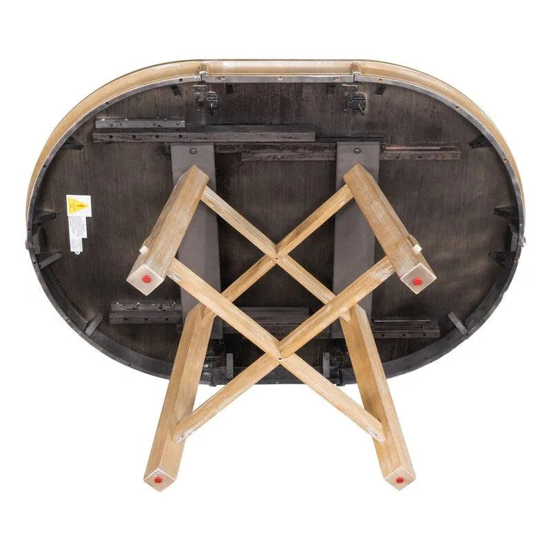 Modern Solid Wood Engineered Wood Table Extendable