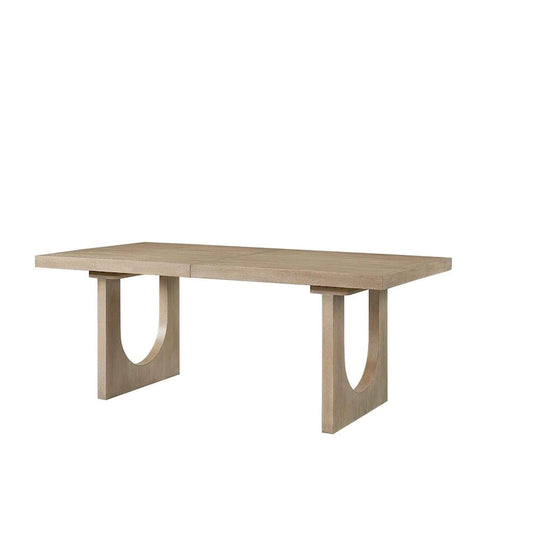Modern Wood Fabric Table LED