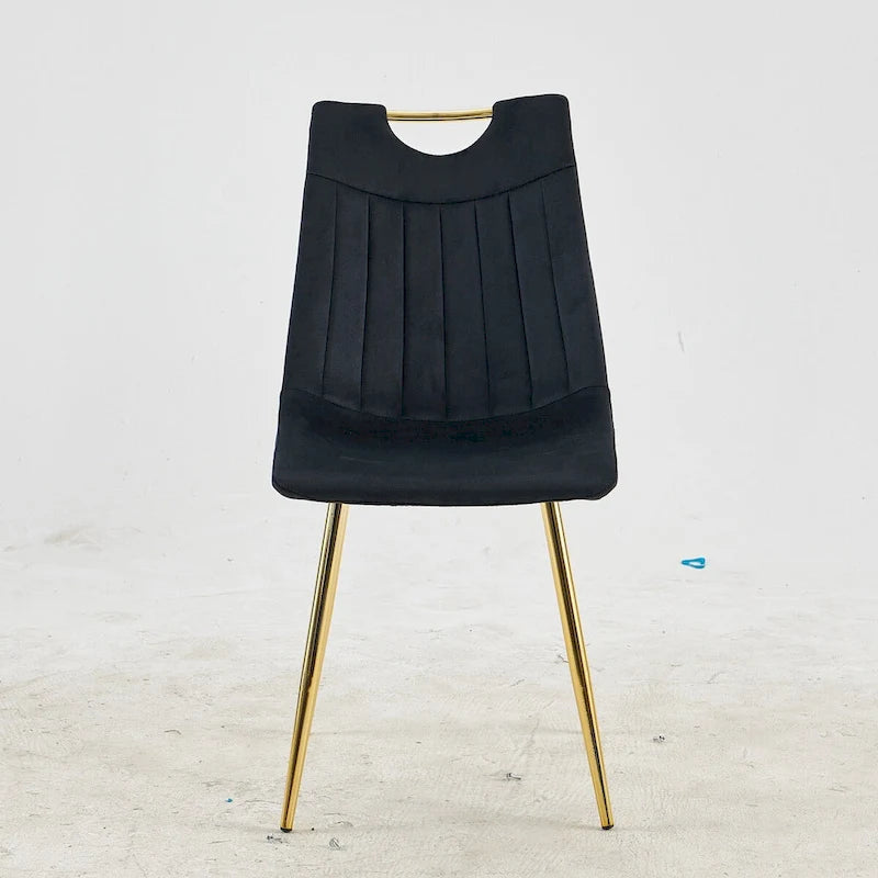 5-Piece Pedestal Dining Set with Mdf Table Top