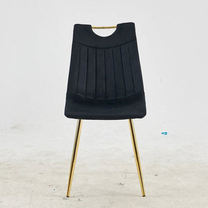 5-Piece Pedestal Dining Set with Mdf Table Top