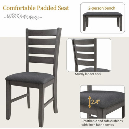 Full 2.3 Inch Contemporary Engineered Wood Table