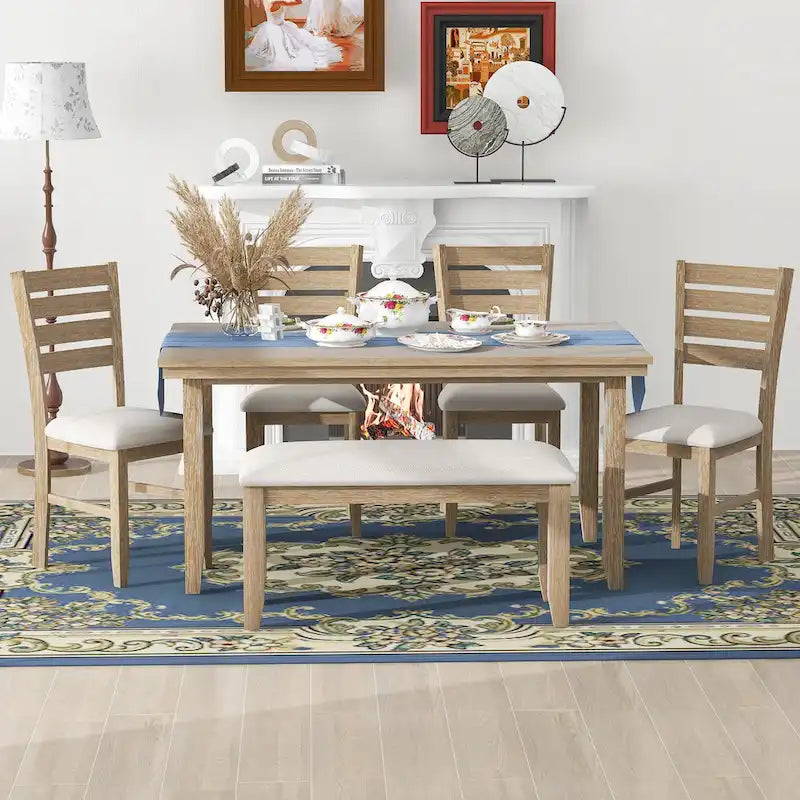 Full 2.3 Inch Contemporary Engineered Wood Table