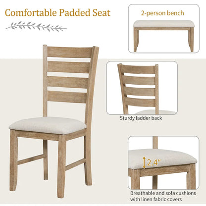 Full 2.3 Inch Contemporary Engineered Wood Table