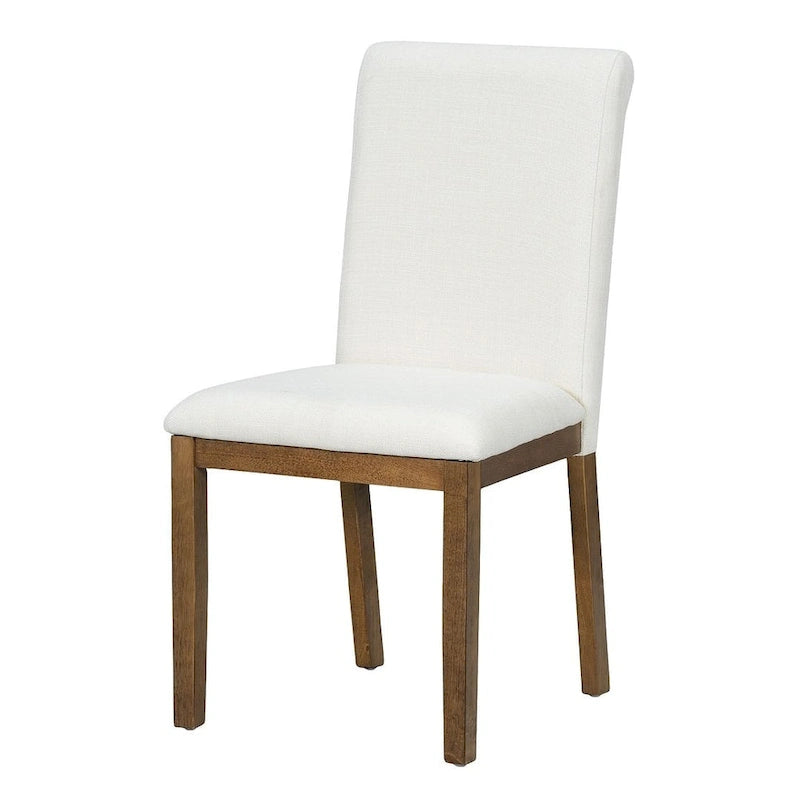 76 Inch Farmhouse Solid Wood Linen Table Extendable