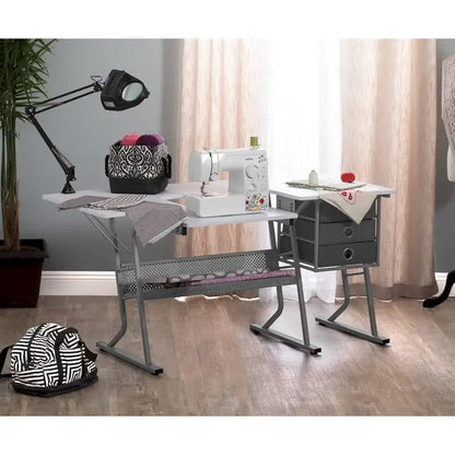 Wood Metal Table Adjustable