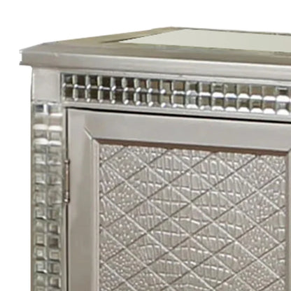 54 Inch Wood Glass Table