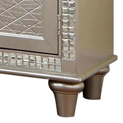 54 Inch Wood Glass Table