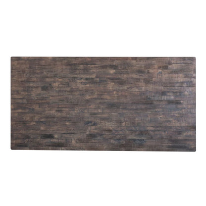 5-Piece 21.13 Inch Farmhouse Solid Wood Table