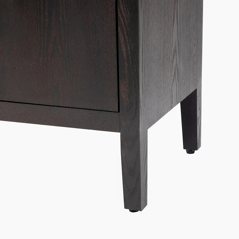 Modern Solid Wood Metal Cabinet Adjustable