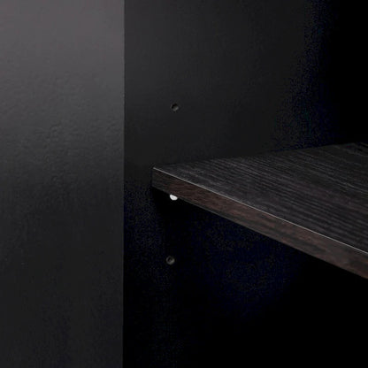 Modern Solid Wood Metal Cabinet Adjustable