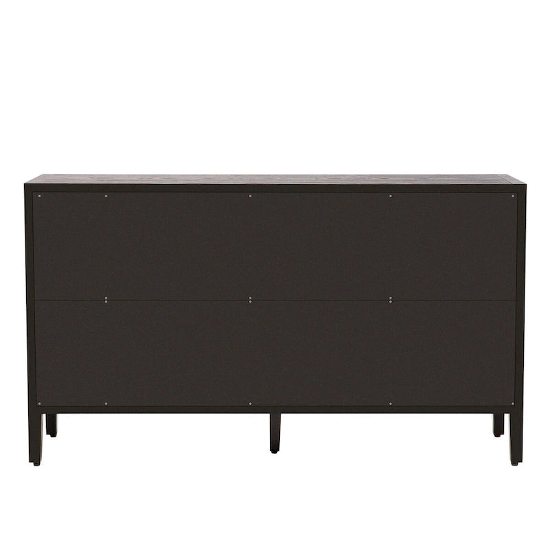 Modern Solid Wood Metal Cabinet Adjustable