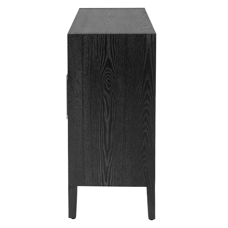 Modern Solid Wood Metal Cabinet Adjustable