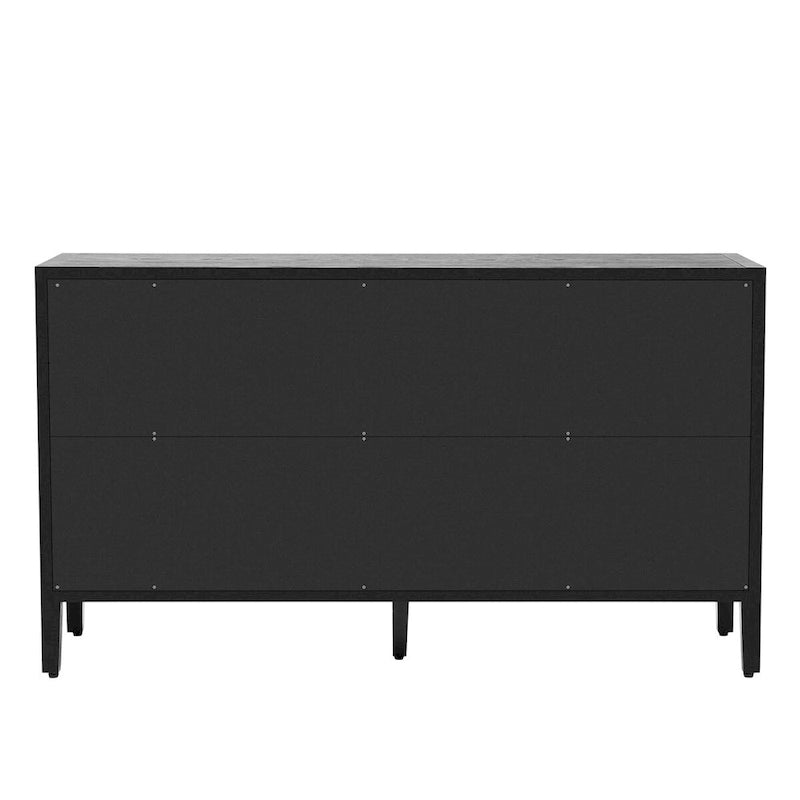 Modern Solid Wood Metal Cabinet Adjustable