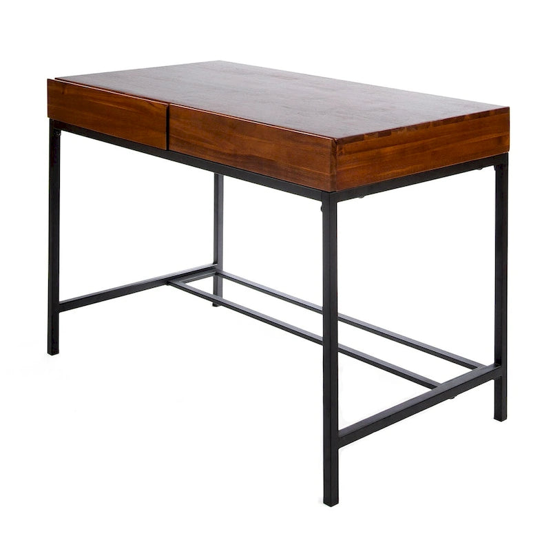 Industrial Wood Metal Table