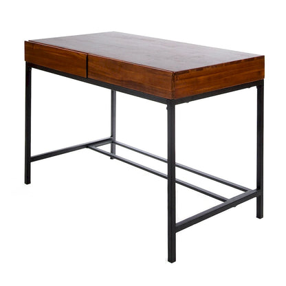 Industrial Wood Metal Table