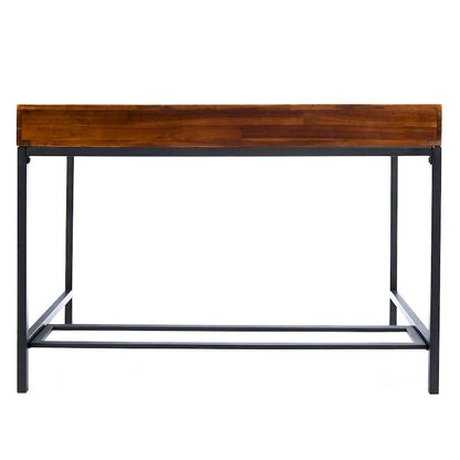 Industrial Wood Metal Table