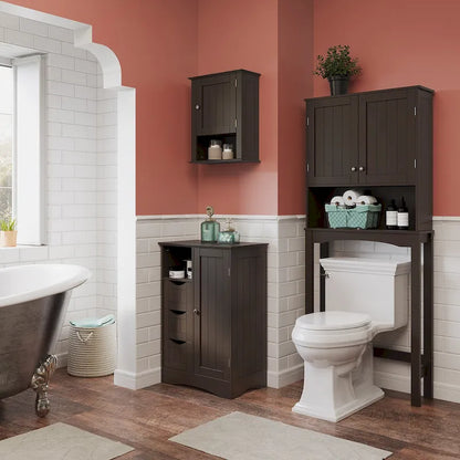 RiverRidge Ashland Over the Toilet Bathroom Spacesaver Wall Medicine Storage Cabinet with Adjustable Shelf