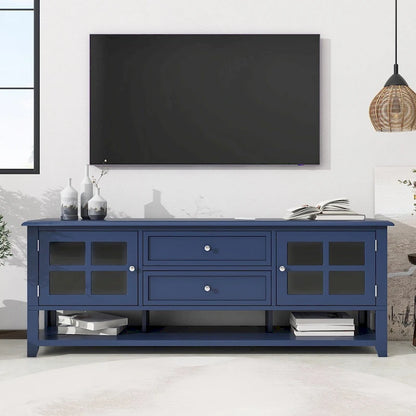 TV Stand for TVs up to 60,Entertainment Center with Multifunctional Storage Space,TV Cabinet with Modern Design,Media Console