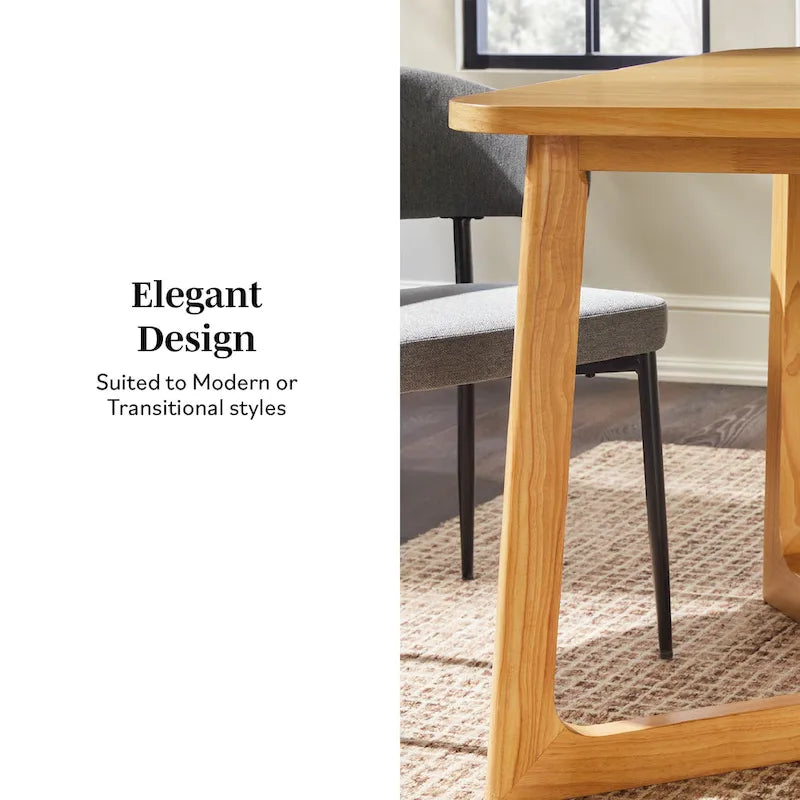 Modern Solid Wood Table LED