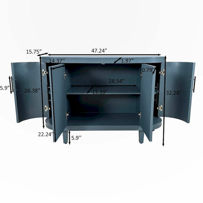 Modern Solid Wood Metal Table Adjustable