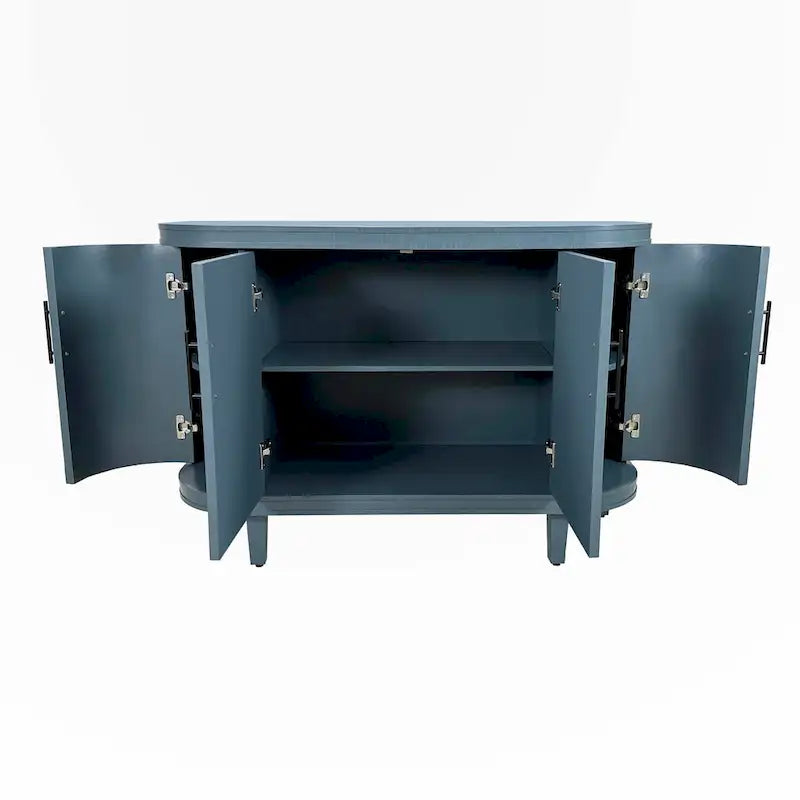 Modern Solid Wood Metal Table Adjustable