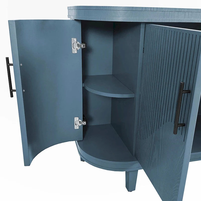 Modern Solid Wood Metal Table Adjustable