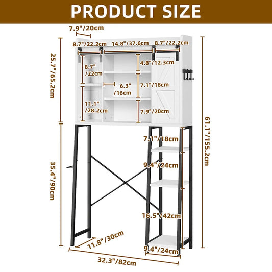 Bathroom Over The Toilet Storage Cabinet Storage Rack