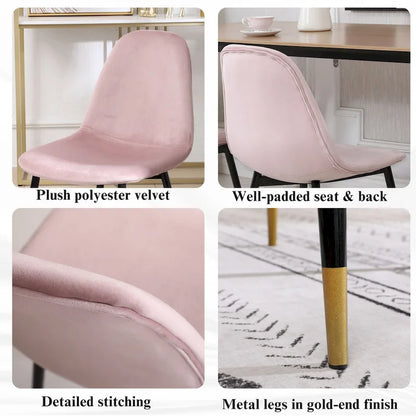 1.20 Inch Contemporary Wood Metal Table Upholstered