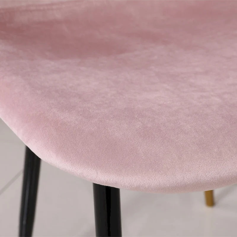 1.20 Inch Contemporary Wood Metal Table Upholstered