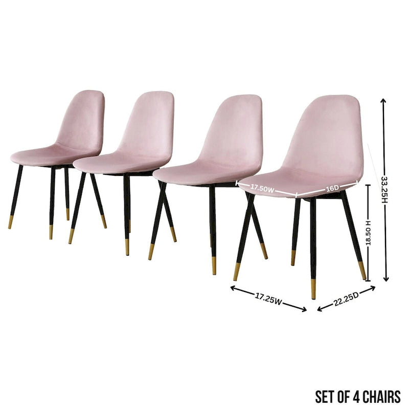 1.20 Inch Contemporary Wood Metal Table Upholstered