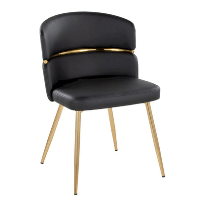 20.25 Inch Modern Metal Velvet Chair
