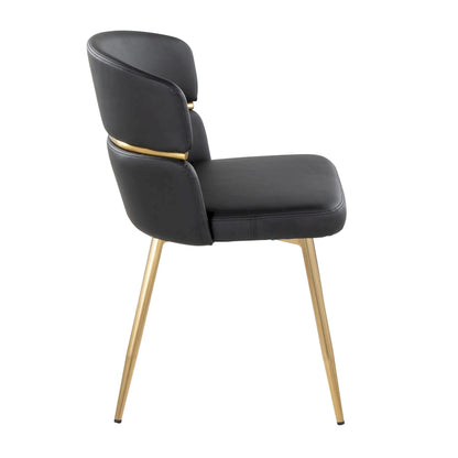 20.25 Inch Modern Metal Velvet Chair