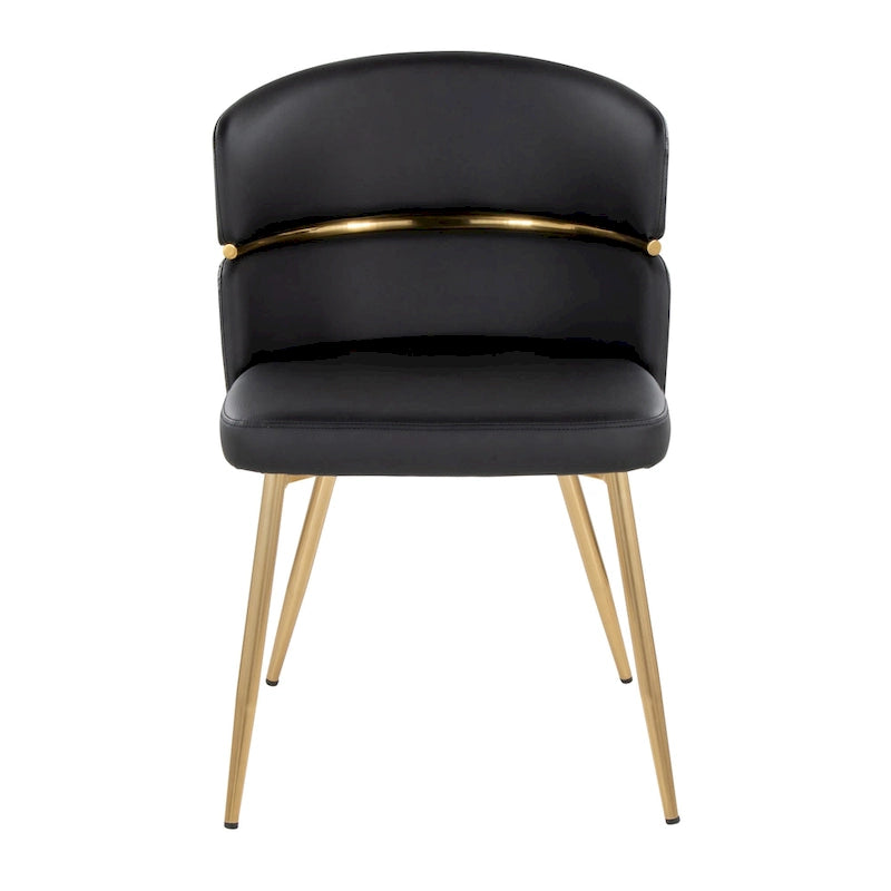 20.25 Inch Modern Metal Velvet Chair