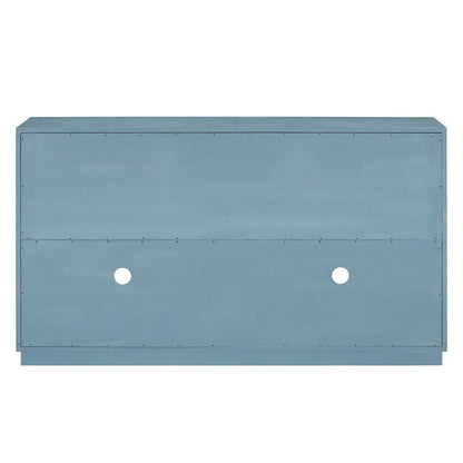 Farmhouse Wood Metal Table Adjustable