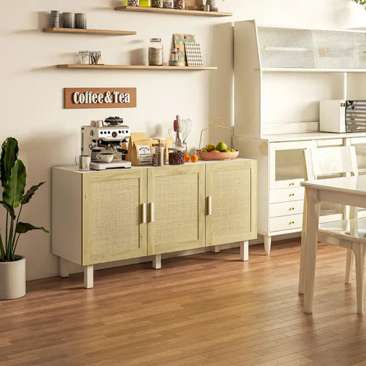 Rattan Linen Table Adjustable