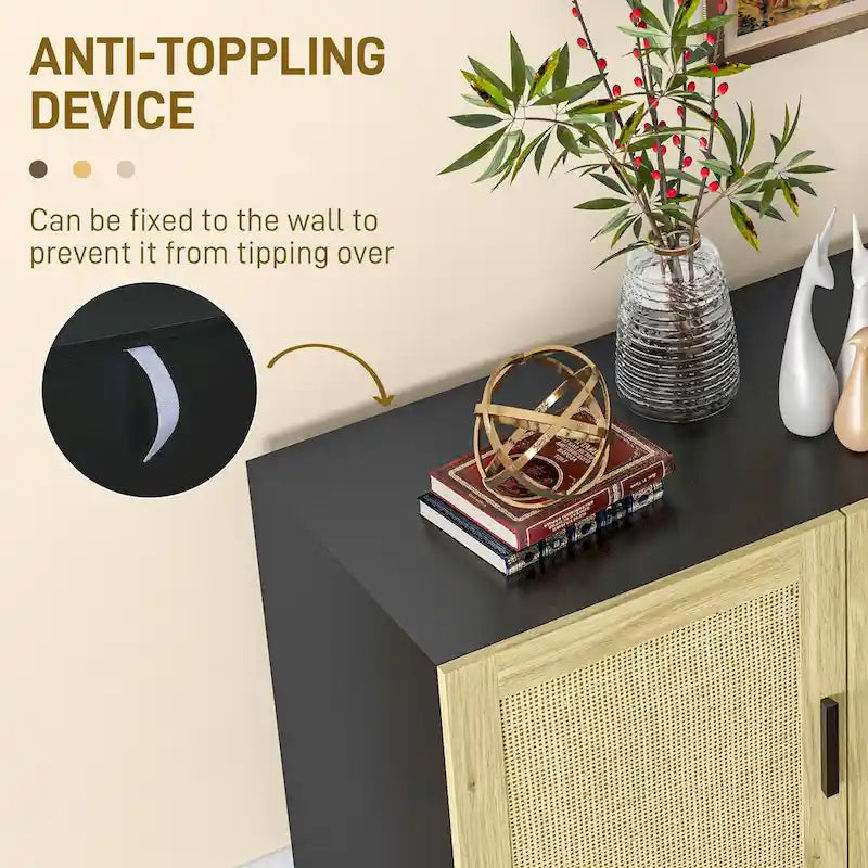 Rattan Linen Table Adjustable